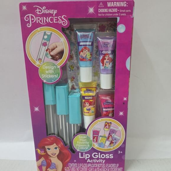 Disney Other - Disney Princess Create Your Own Lip Gloss Activity Set - The Little Mermaid New